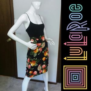 NWT LuLaRoe L Cassie Skirt Orchids UNICORN